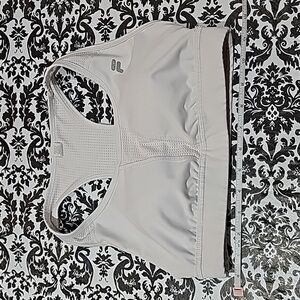 Fila sports bra size Medium white